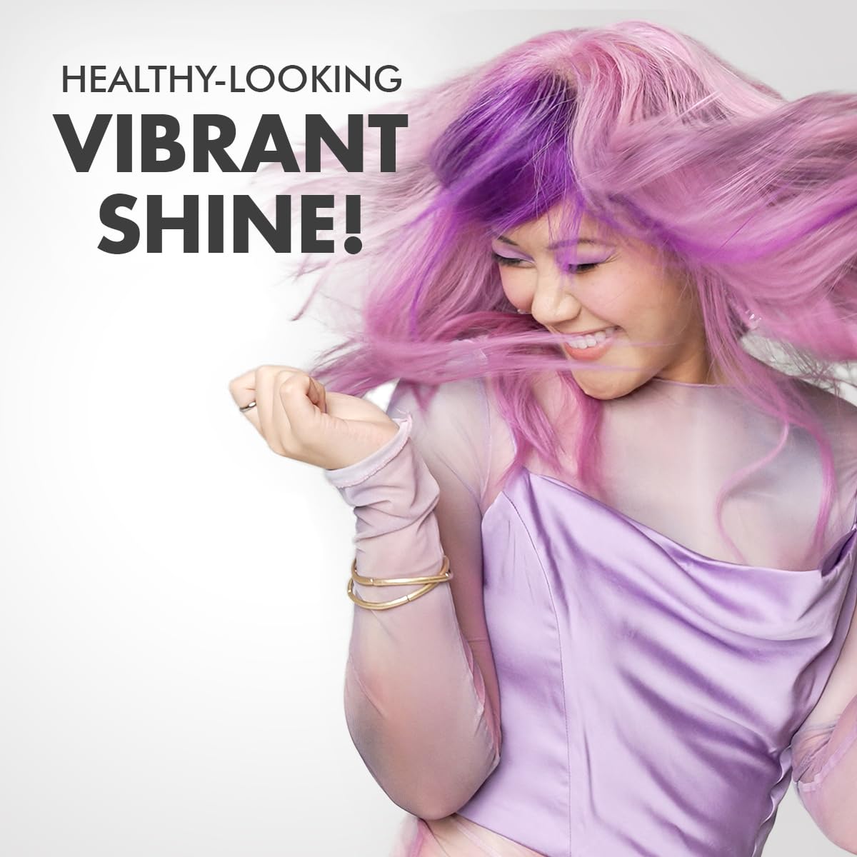 Got2b Color Remix, Customizable Semi-Permanent Hair Color, 094 Purple Punch
