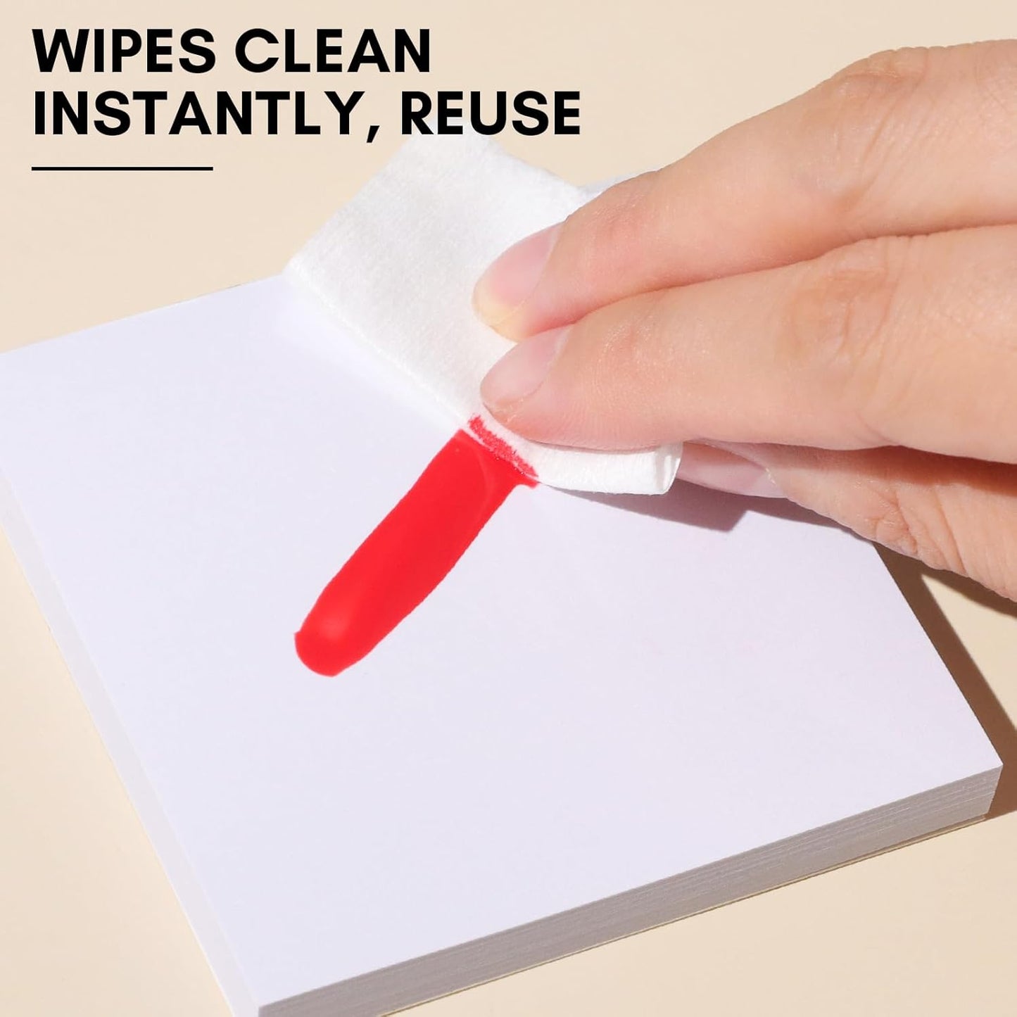 Makartt Gel Nail Polish Palette Paper, Disposable Nail Art Mixing Palette Papers Portable Waterproof Nail Art Drawing Makeup Palette Nail Gel Mixing Tool Nail Supplies Home Salon 50PCS