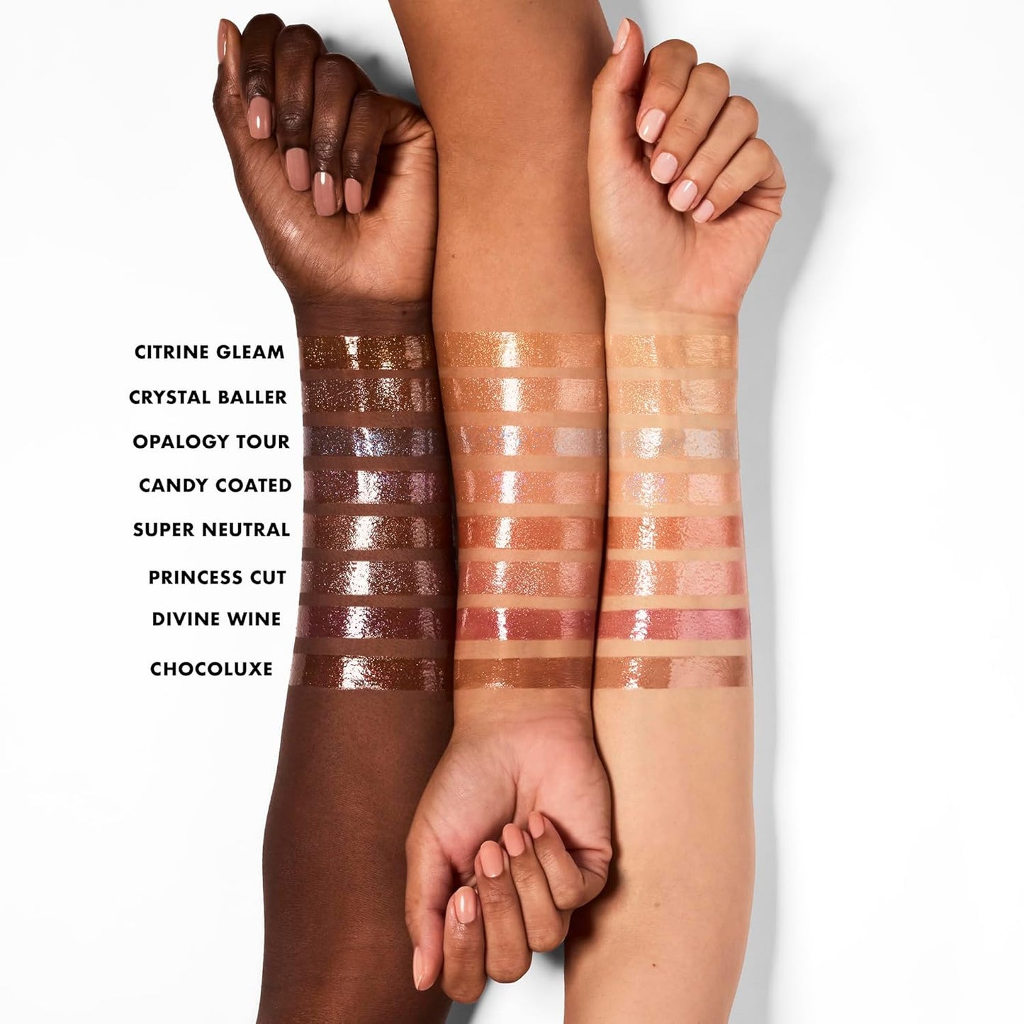 e.l.f. Glow Reviver Lip Oil, Nourishing and Hydrating with High-Shine Glimmer Finish & Sheer Wash Of Color, Minty Scent, Non-Sticky, Vegan & Cruelty-free, Super-neutral