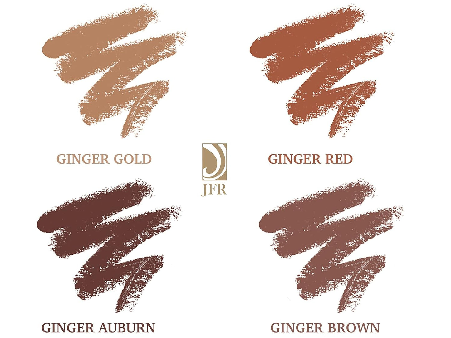 Just For Redheads Dream Brow Sticks - Eyebrow Pencil Matches Red Hair -Natural, Long-Lasting Makeup - Designed by a Redhead, for Redheads
