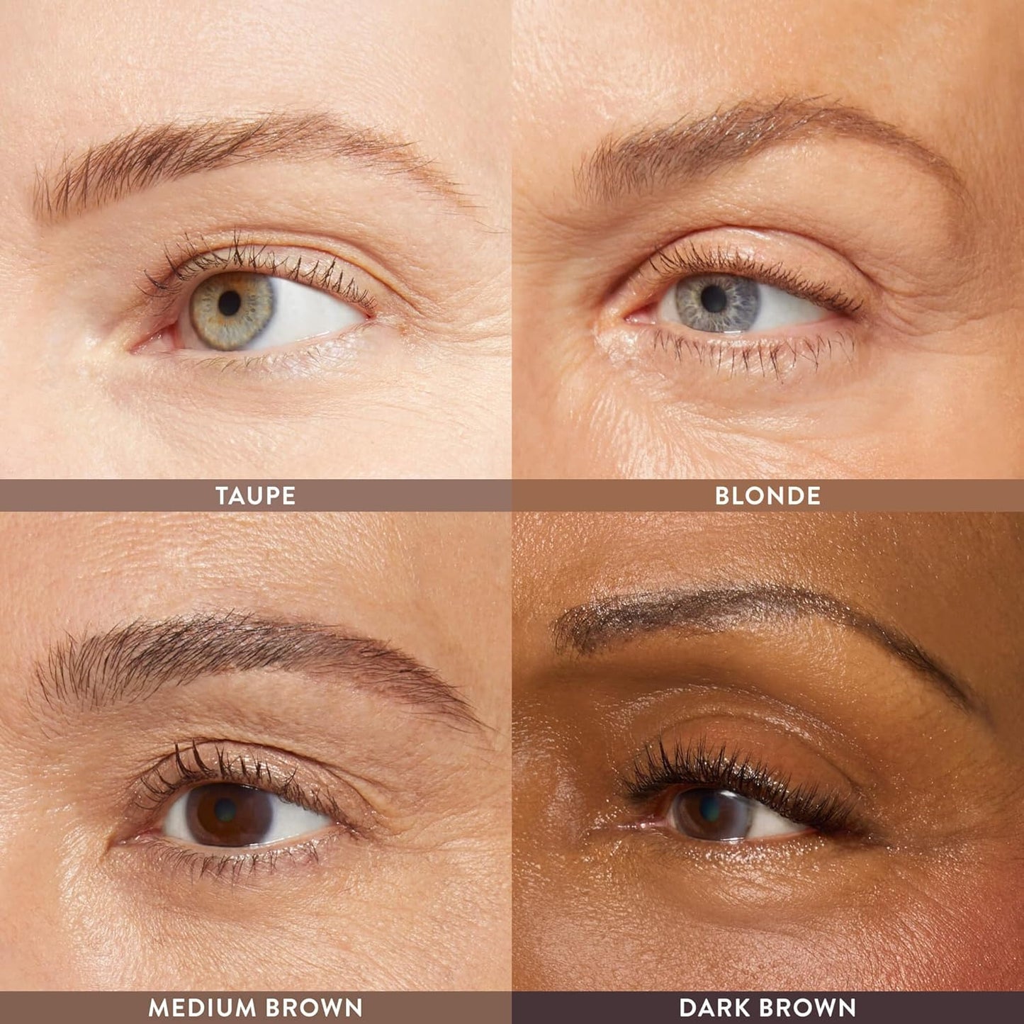 LAURA GELLER NEW YORK INKcredible Waterproof Brow Pencil- Blending Spoolie Brush - Long Lasting Eyebrow Filler (03 Medium Brown)