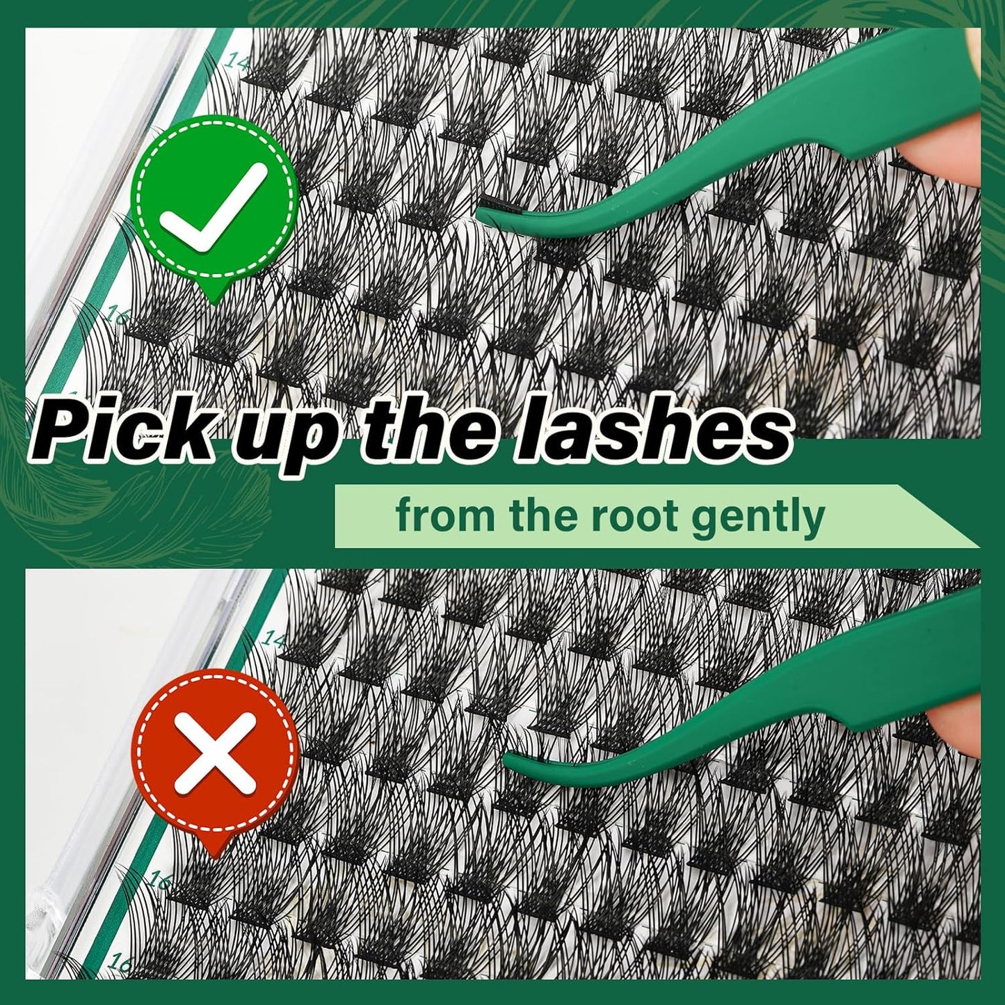 Lash Clusters 144pcs Individual Lashes D Curl 10mm Eyelash Clusters KEYYOU Air Touch Cluster Lashes Super Lightweight Soft Wispy Comfortable Easy DIY at Home(Air01-D-14mm)