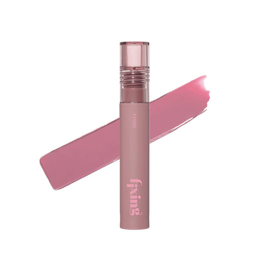 ETUDE Fixing Tint #18 Cool Pink on Top (4g) | Long Lasting High Pigmented Liquid Lipstick | Waterproof Lightweight Matte Finish Lip Stain | Full Coverage | Korean Makeup, Kbeauty