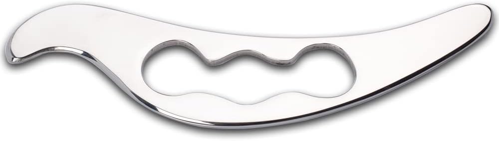 Feelfree Stainless Steel Guasha Scraping Massage Tool for Soft Tissue, Physical Therapy Stuff Used for Back, Legs, Arms, Neck, Shoulder (Bird Shape)