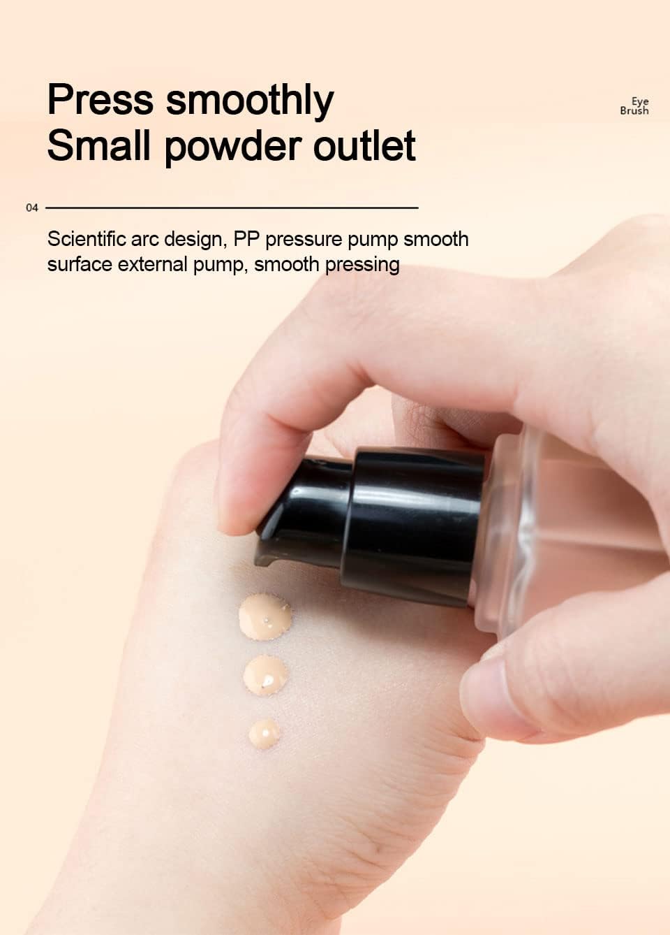 2 Pack 30ml/1oz Empty Frosted Glass Foundation Bottle, Travel Refillable Square Lotion Pump Bottles for Essential Oils Liquid Body Cream Cosmetic Samples Vials