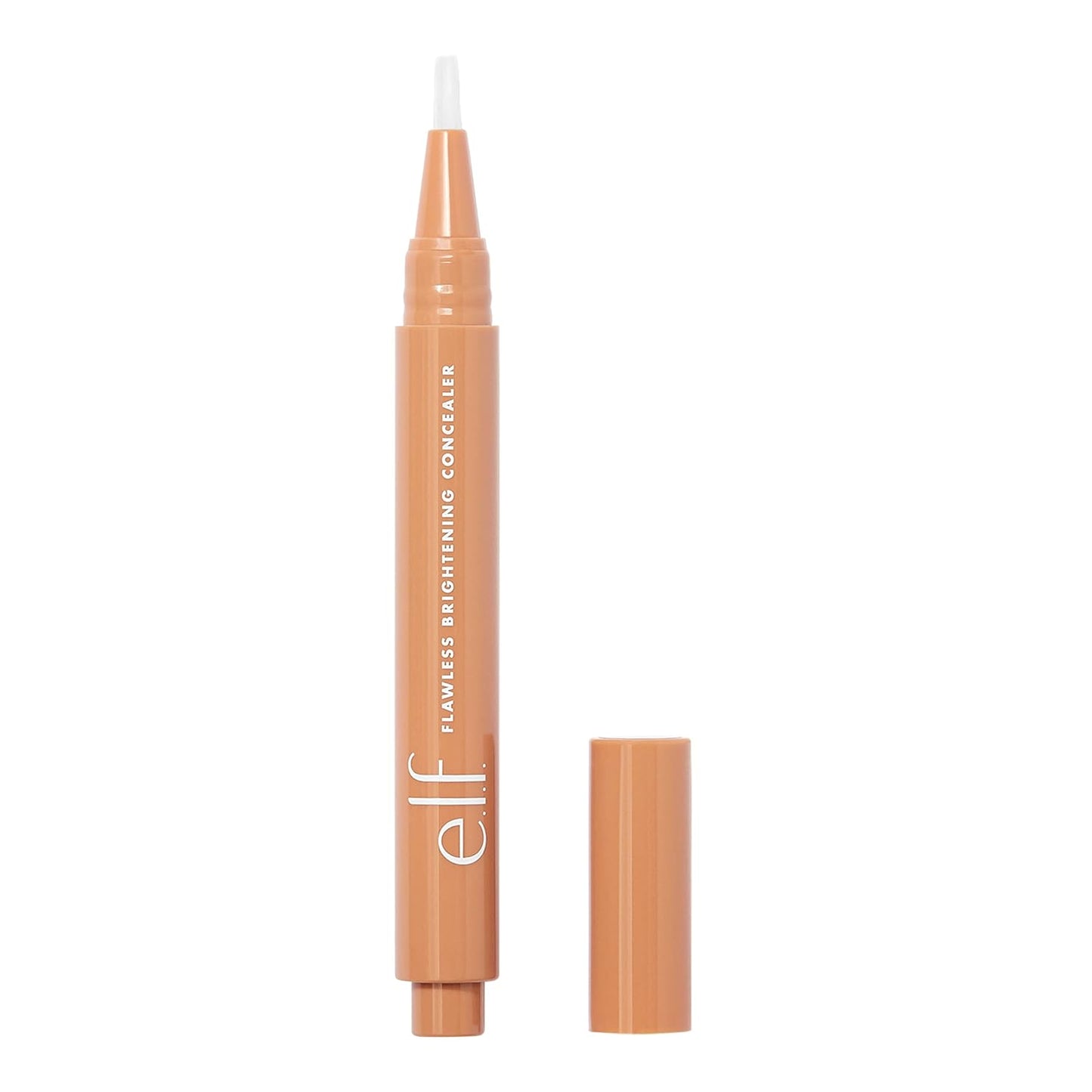 e.l.f. Flawless Brightening Concealer, Illuminating & Highlighting Face Makeup, Conceals Dark Under Eye Circles, Medium 33 W, 0.07 Fl Oz