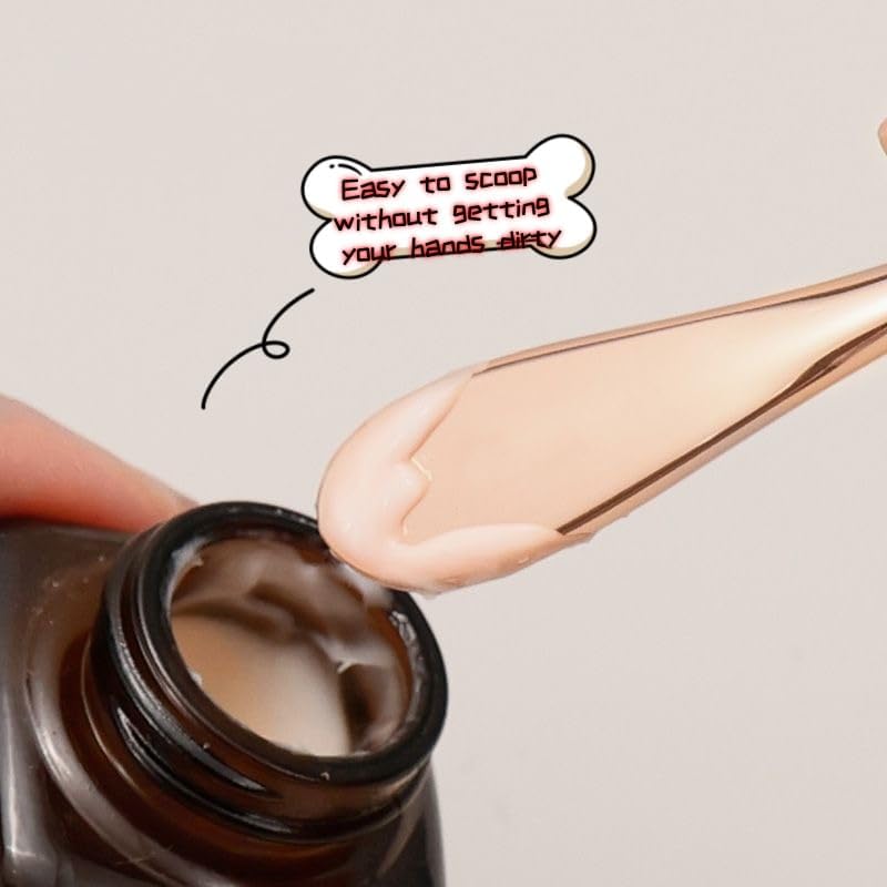 2 Pieces Eye Cream Applicator Facial Roller Massage Tool, Eye Massage Stick for Women, for Facial Massage, Eliminate Eye Fatigue, (Rose Gold) Gift for Women, Clear