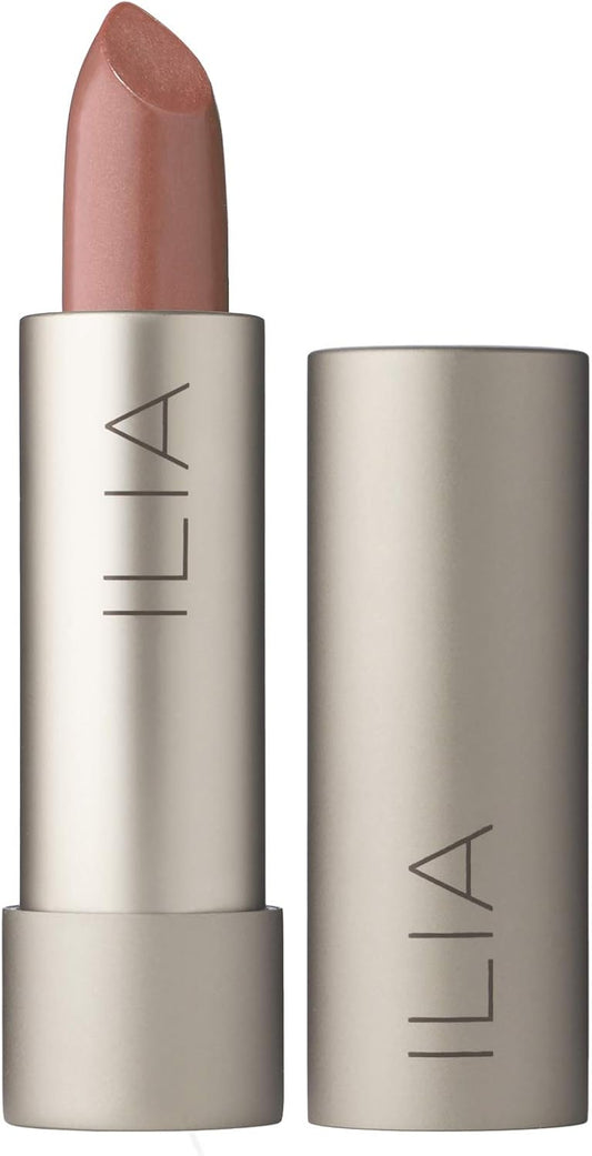 ILIA - Tinted Lip Conditioner | Cruelty-Free, Vegan, Hydrating + Volumizing with Buildable Color (These Days Nude Shimmer)