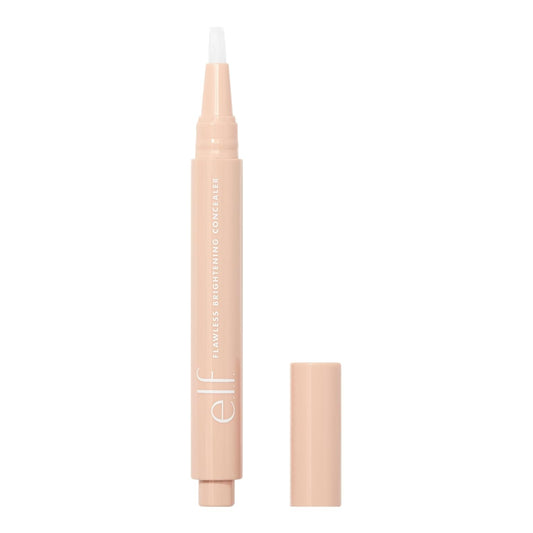 e.l.f. Flawless Brightening Concealer, Illuminating & Highlighting Face Makeup, Conceals Dark Under Eye Circles, Fair 15 W, 0.07 Fl Oz
