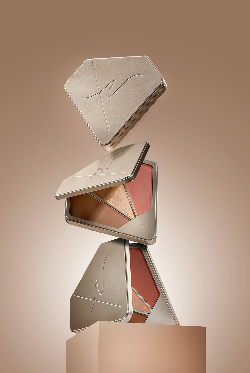 Signature Diamond Face Palette (Deep), 0.47 ounces