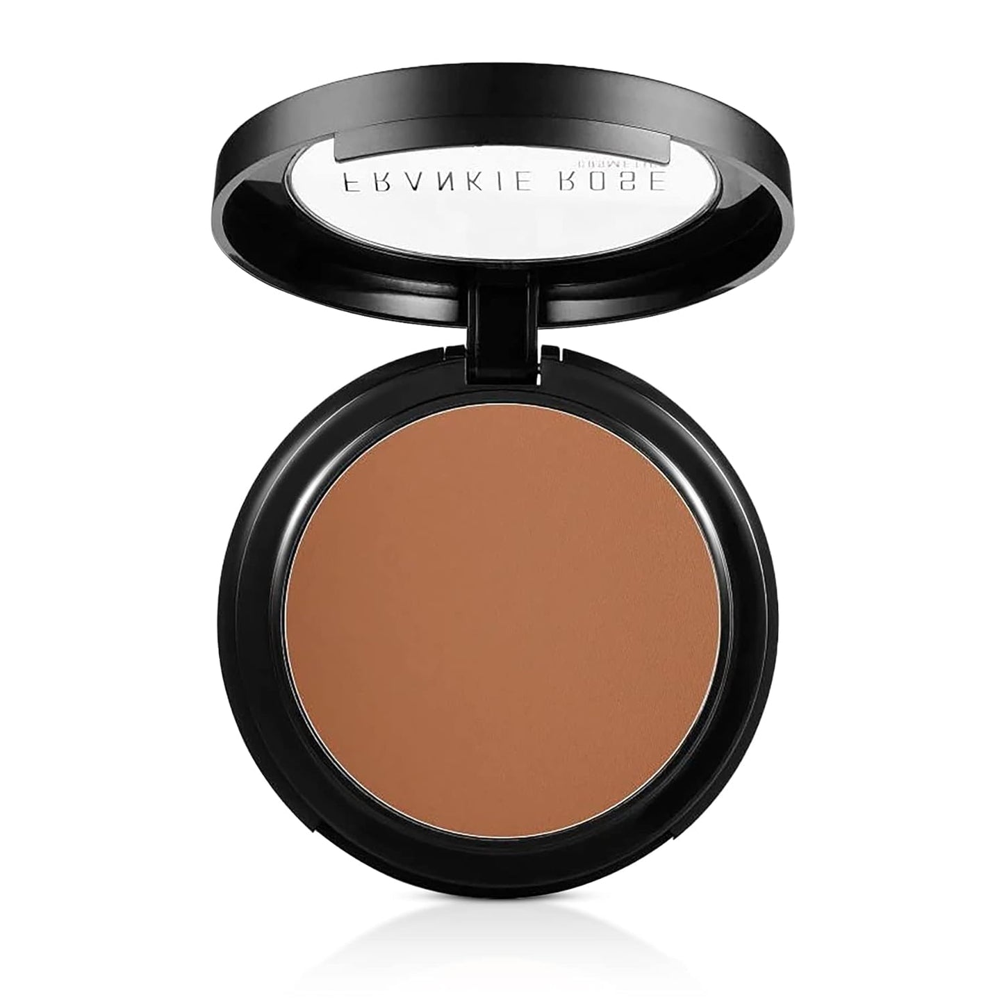 Frankie Rose Cosmetics Powder Foundation – Full Coverage Face Powder For Pores & Imperfections, Evens Out Skin Tone & Shine-Control | 58 Grams (Bronze)