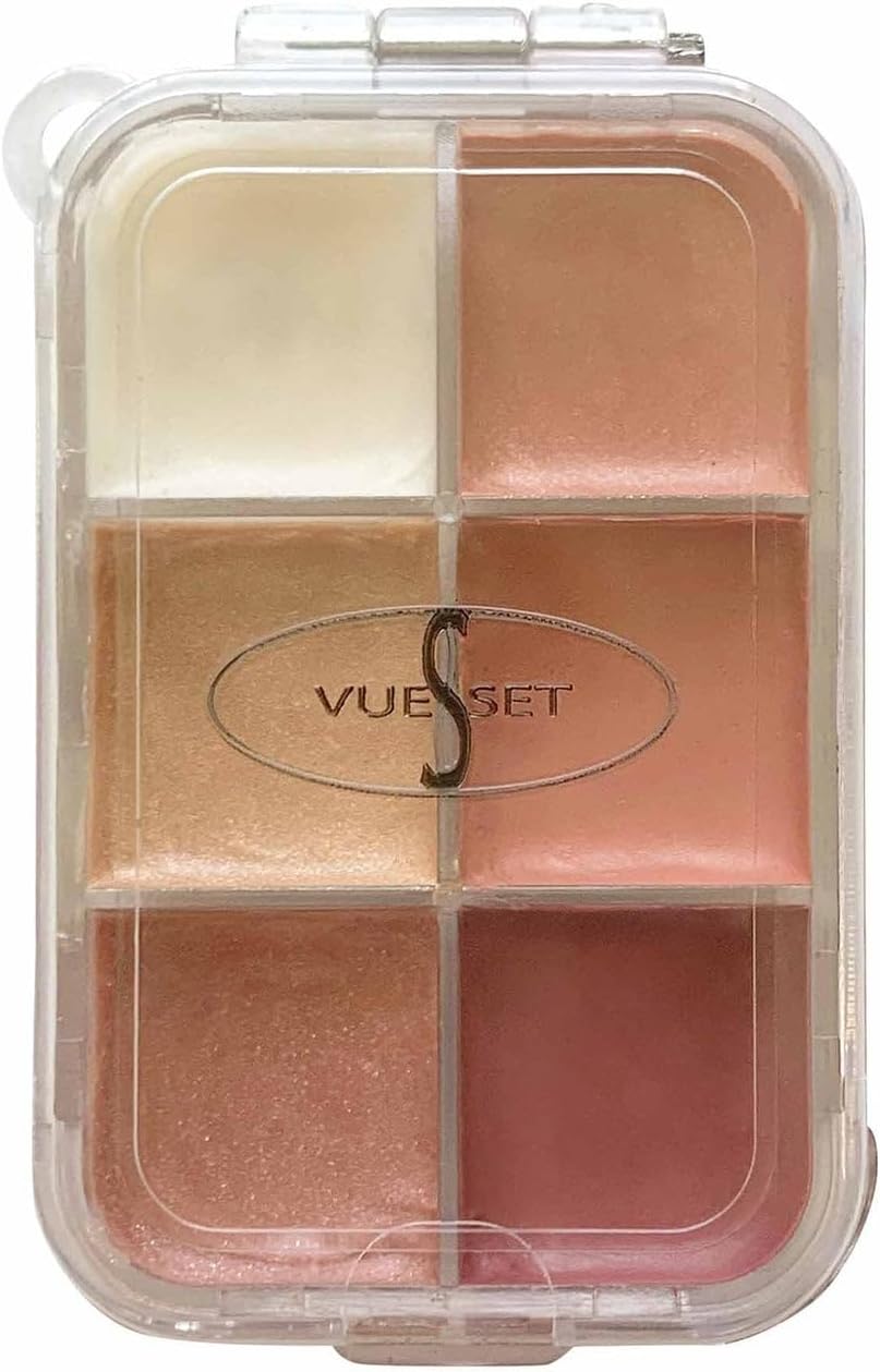 Seneca, Empty Makeup Palette made for Depotting Lipsticks/Creams into a Transparent Container