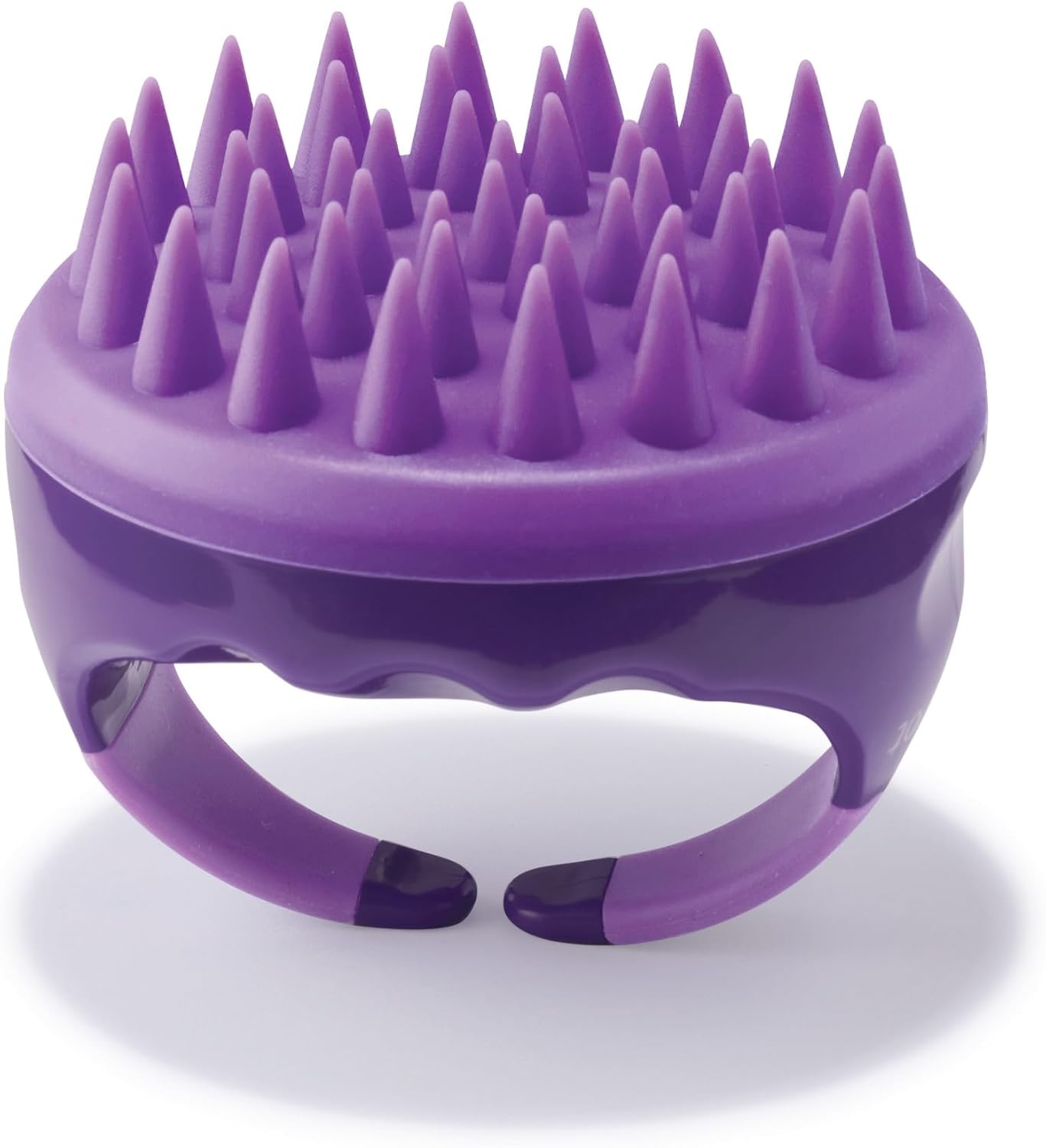 Dr. Groot Premium Scalp Cleansing Brush,Hair Scalp Massager,Scalp Scrubber with Soft Silicone Bristles,Hair Shampoo Brush for Scalp Exfoliation,Wet Dry Hair Brush for Scalp Care 8.9x8.9x8cm Purple