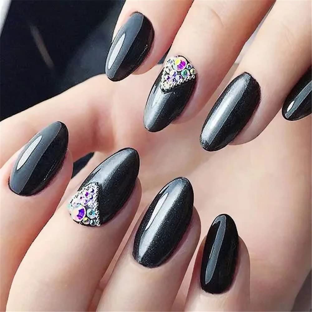 3000 Pieces SS12 3mm Flatback Rhinestones Clear Glass Round Gems Crystals for Nail Art DIY Crafts Clothes Shoes Bags （Dark Purple）