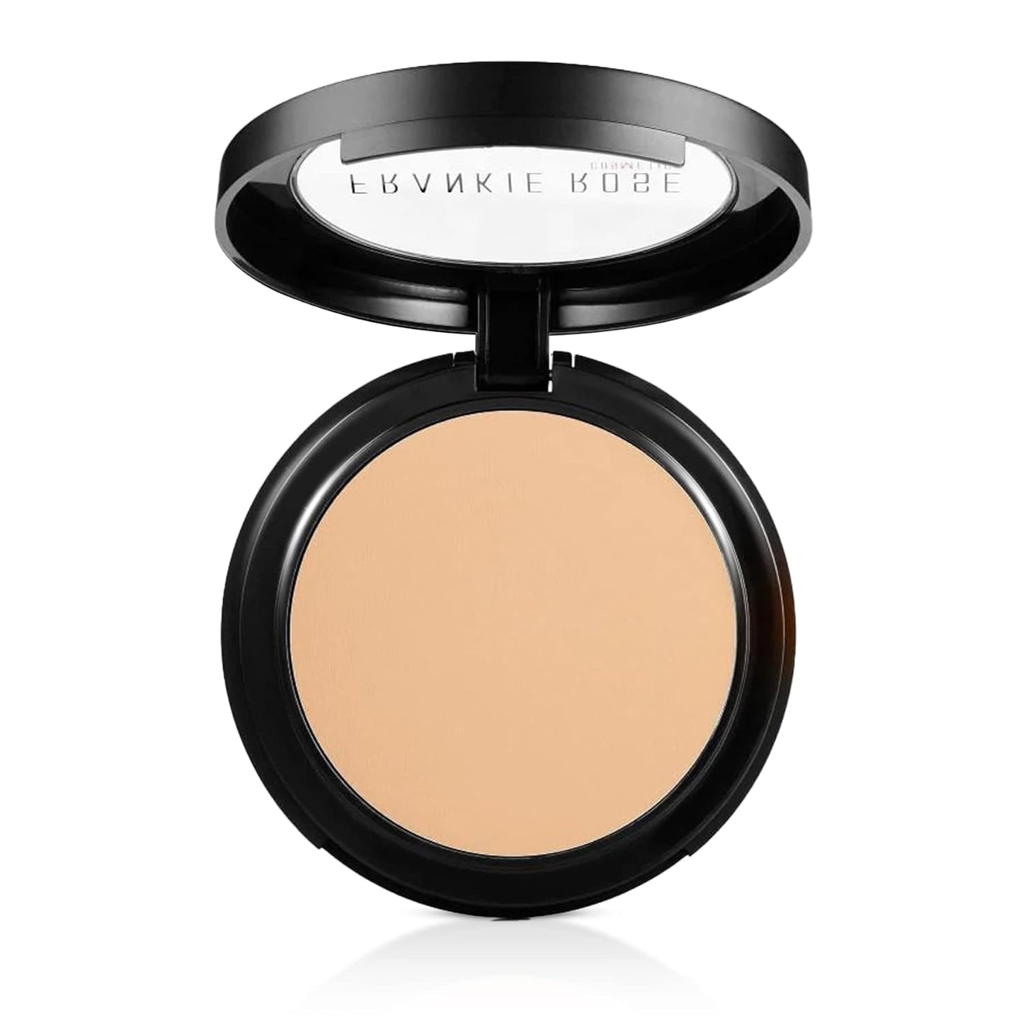 Frankie Rose Cosmetics Powder Foundation – Full Coverage Face Powder For Pores & Imperfections, Evens Out Skin Tone & Shine-Control | 58 Grams (Porcelain)