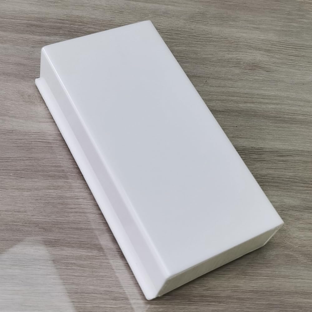 Grafting False Eyelash Acrylic Extension Pallet Organizer, Eyelash Extension Glue Tweezers Plate Makeup Palette, Dustproof Storage Box Display Training Tools Salon (White)