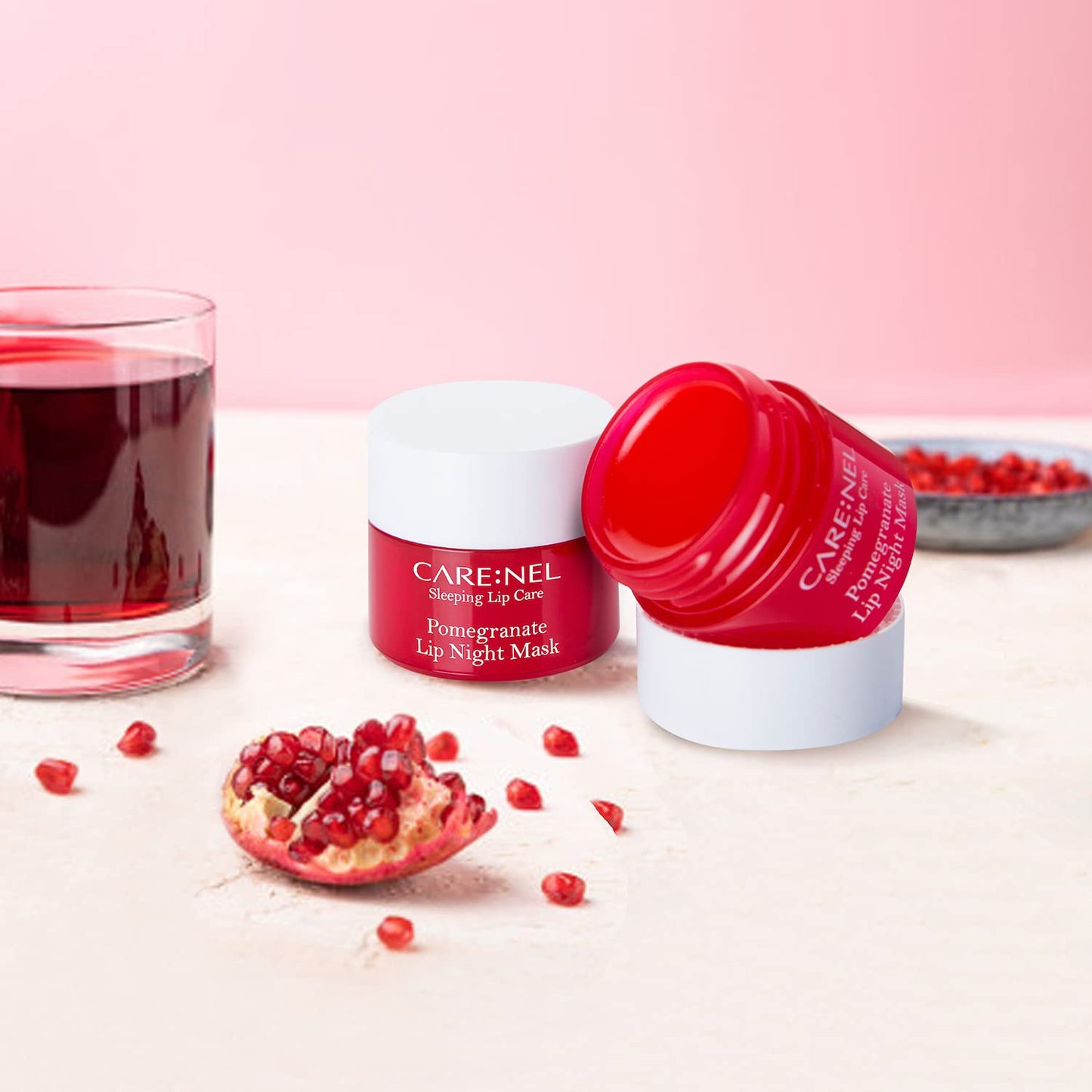 Lip Mask Overnight 5g 3Set (Berry+Lime+Pomegranate) Korean Beauty Intensive Treatments Balm, Nourish, Hydrate, Scrubs Exfoliator
