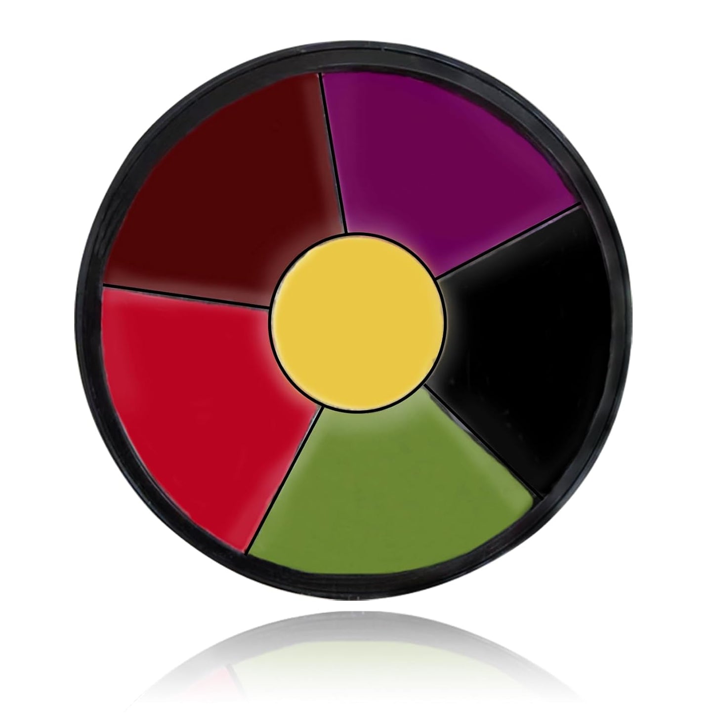 6 Colors Bruise Wheel Kit Halloween Special Effects Makeup Professional Face Body Paint Palette for Cosplay Sfx Zombie Stage Makeup Kit