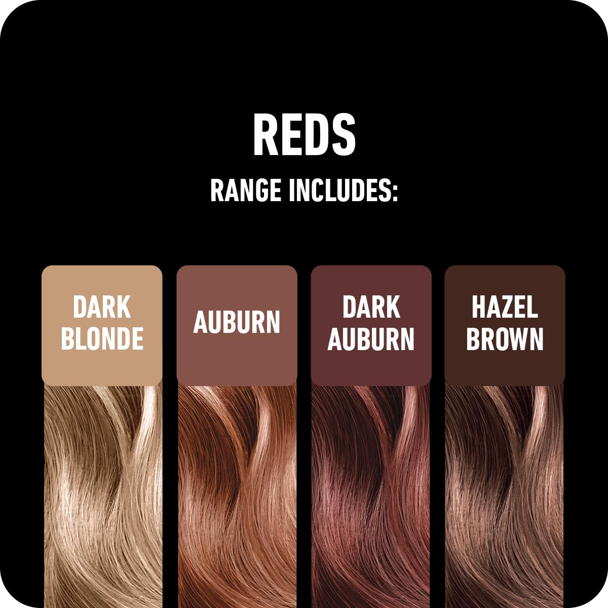 BOLDIFY Hairline Powder Color Sample Kit - Root Touch Up Hair Color for Gray Coverage - Bald Spot Concealing Hair Powder for Women & Men - 48-Hour Stain-Proof - Reds