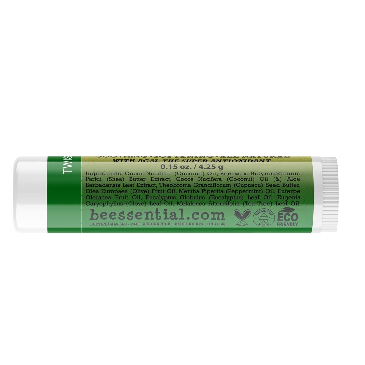 Beekeeper Made Beeswax Bulk Lip Balm, 40 Count Peppermint | For Men, Women, and Children. Great for Gifts, Showers, & More