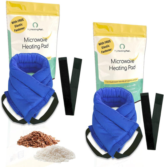 Microwavable Heating Pads for Lower Back, Neck, and Shoulder Pain Relief - Moist Microwave Heating Pad for Muscles and Joints - Microwave Hot Pack Heat Pad for Cramps