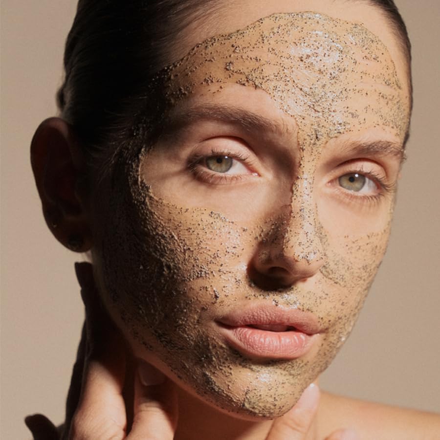 Face and Body Scrub Coffee & Mint – Exfoliating Scrub with Arabica Coffee, Chamomile & Mint | Hydrating, Calming & Revitalizing | For Sensitive Skin | Tropical Skincare | 100 ml