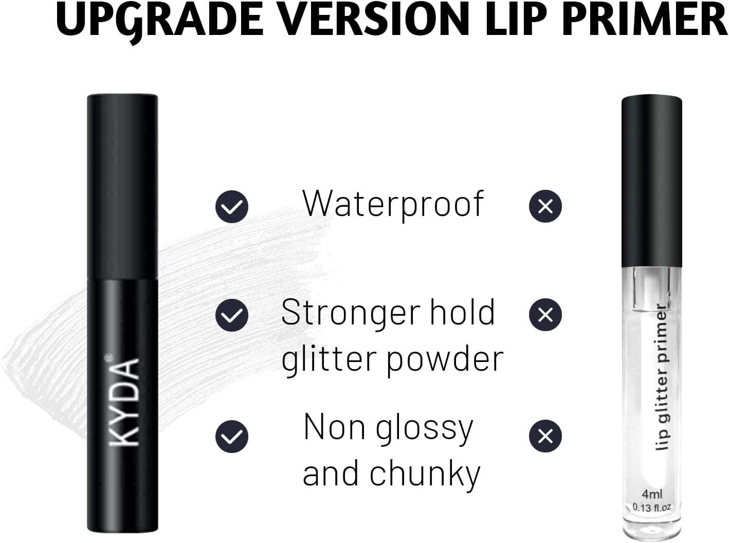 3 Colors Glitter Lip Kit, Diamond and Glitter Metallic Lip Powder with Lip Primer, Waterproof Long Lasting & Smudge Proof, Shimmer Sparkly Glitter Lip Cosmetic without Sticky Flake Off Set A