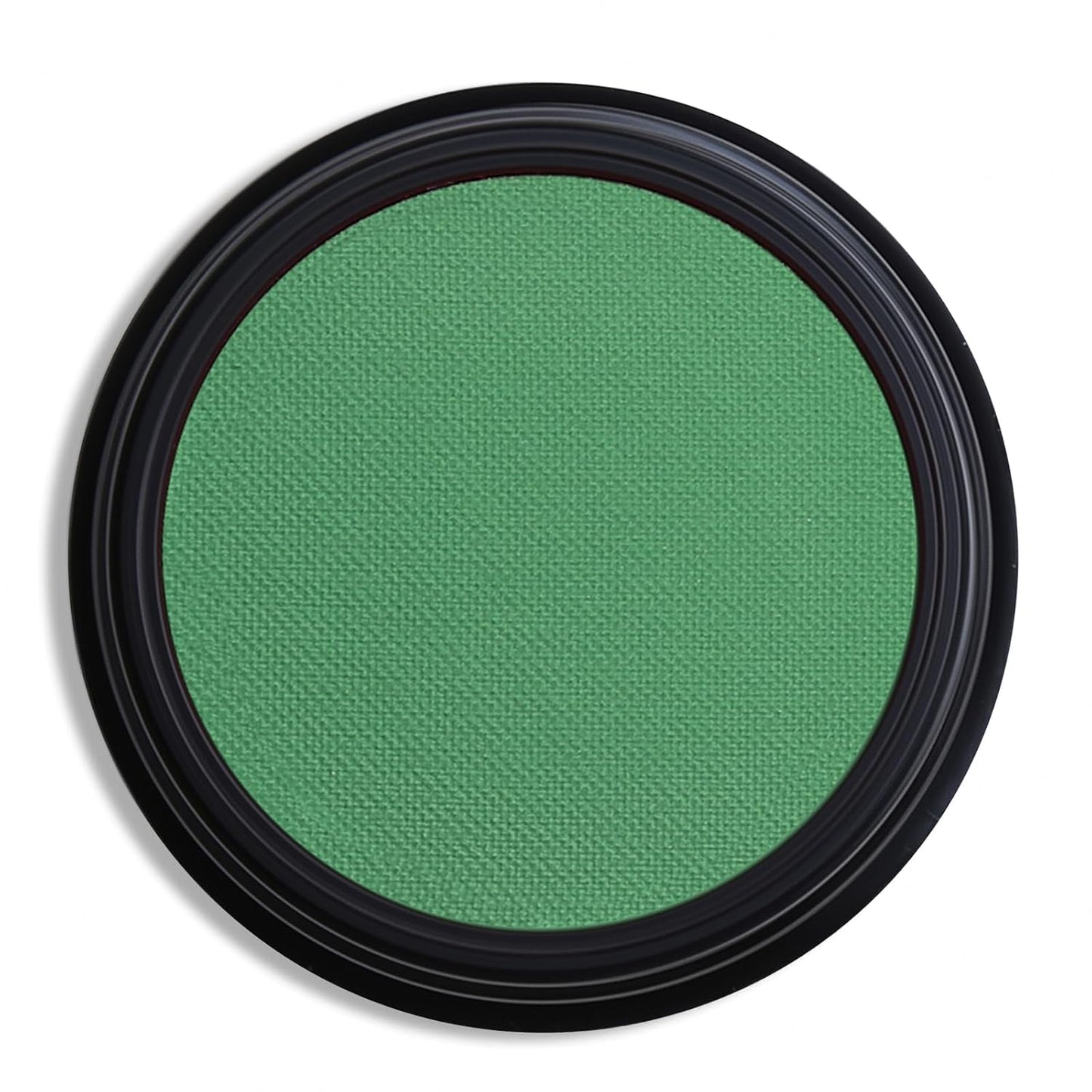 Single Green Eyeshadow, Pressed Powder Matte Eye-Shadow Palette Make-up, Blendable Long Lasting High Pigment Green Eye Makeup Halloween Paint & Face Body Paint