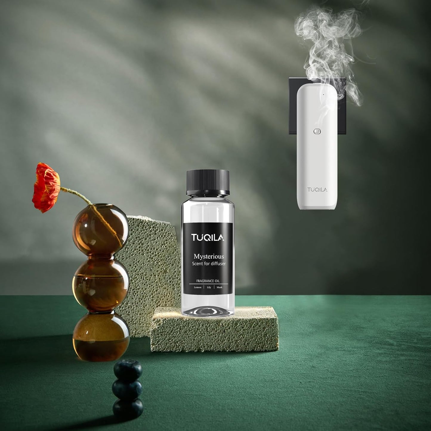 Hotel Waterless Diffuser Oil Mysterious, Essential Scent Oil Usage Cold Air Waterless Diffuser, Luxury Scents Oils Fragrance Bottle120 ML Home Natural Flavour