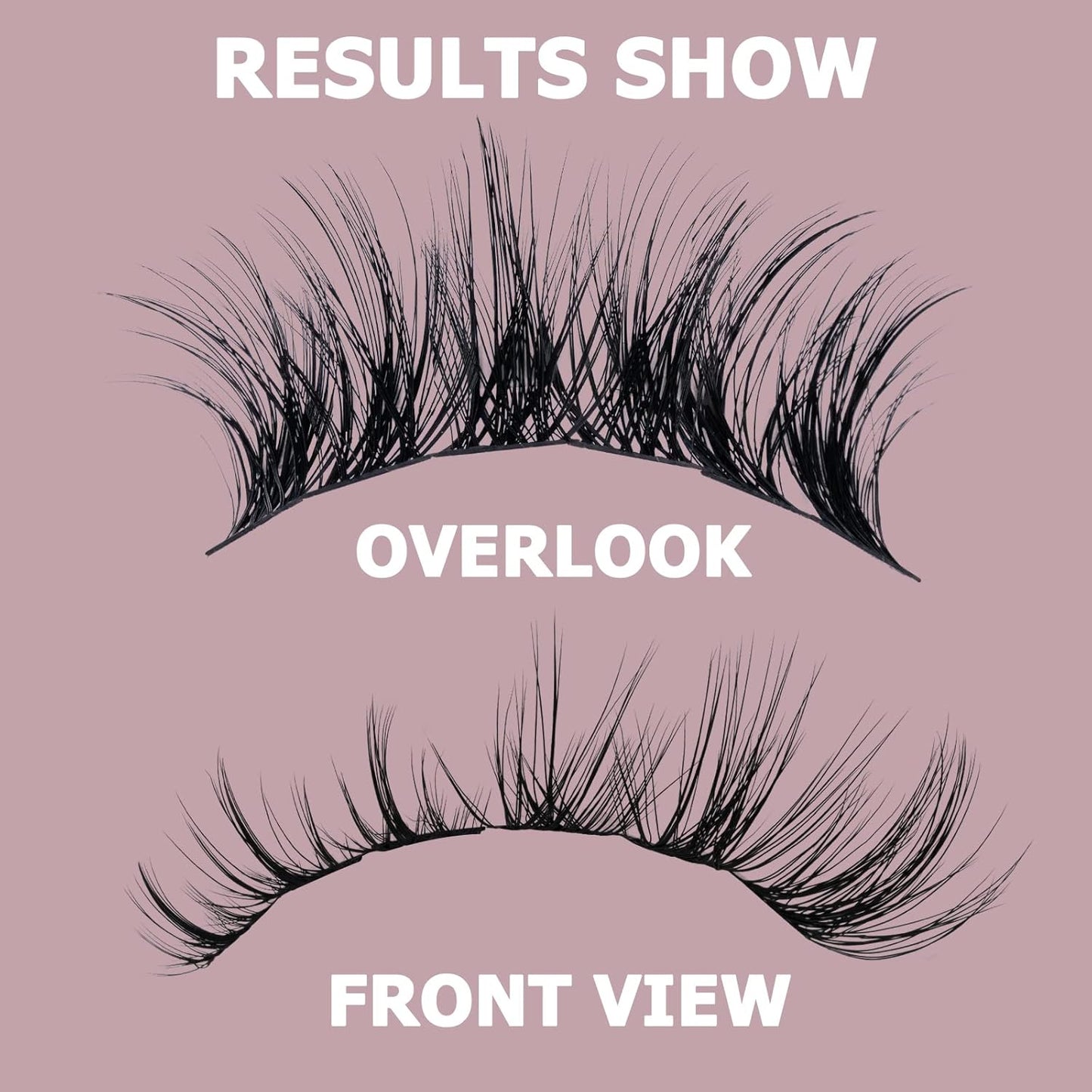 QUEWEL Cluster Lashes 72 Pcs Wide Stem Individual Lashes C/D Curl 8-16mm Length DIY Eyelash Extension False Eyelashes Soft for Personal Makeup Use at Home (Fluffy02-D-12)