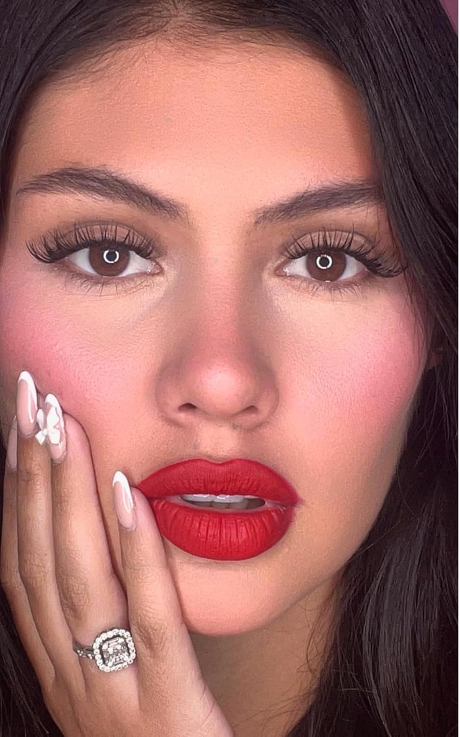 Lash Clusters LAUBESS Individual Lashes Waterproof Eyelash Clusters Mixed Tray Cluster Eyelash Extensions Soft Cluster Lashes for Beginners (40D-D-16)