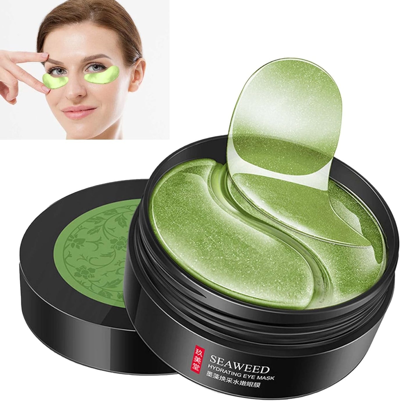 30 Pairs Gold Eye Mask,Under Eye Patches for Dark Circles and Puffiness,Relieves Water Bloating,Reduces Eye Bags and Smoothes Frownies,Eye Treatment Patches,Skin Care Products