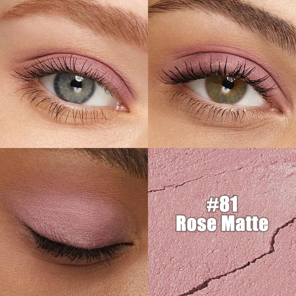 Mauve Matte Cream Eye Shadow Stick Makeup for Women, Mauve Matte Eyeliner Pencil Eyeshadow Brightener Stick for Eyes, Waterproof Eyeshadow Applicator Blendable sombras para ojos 81#