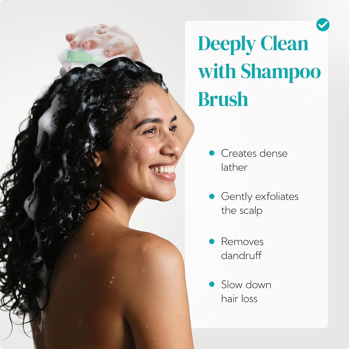 HEETA Scalp Massager 2 Pack for Hair Growth, Soft Silicone Bristles to Remove Dandruff and Relieve Itching, Scalp Scrubber for Hair Care, Shampoo Brush for Wet Dry, Pink & Green