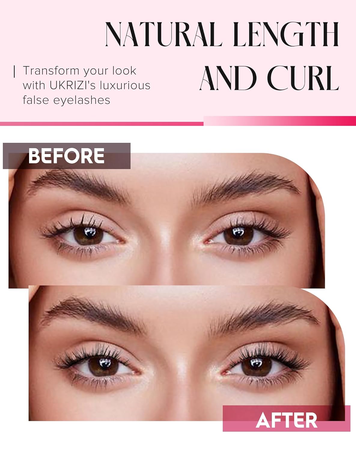 Natural Lashes Mink Natural Eyelashes False Eyelashes Natural Look False Lashes Wispy Eye Lashes Cat Eyelashes Fake Lashes KD292