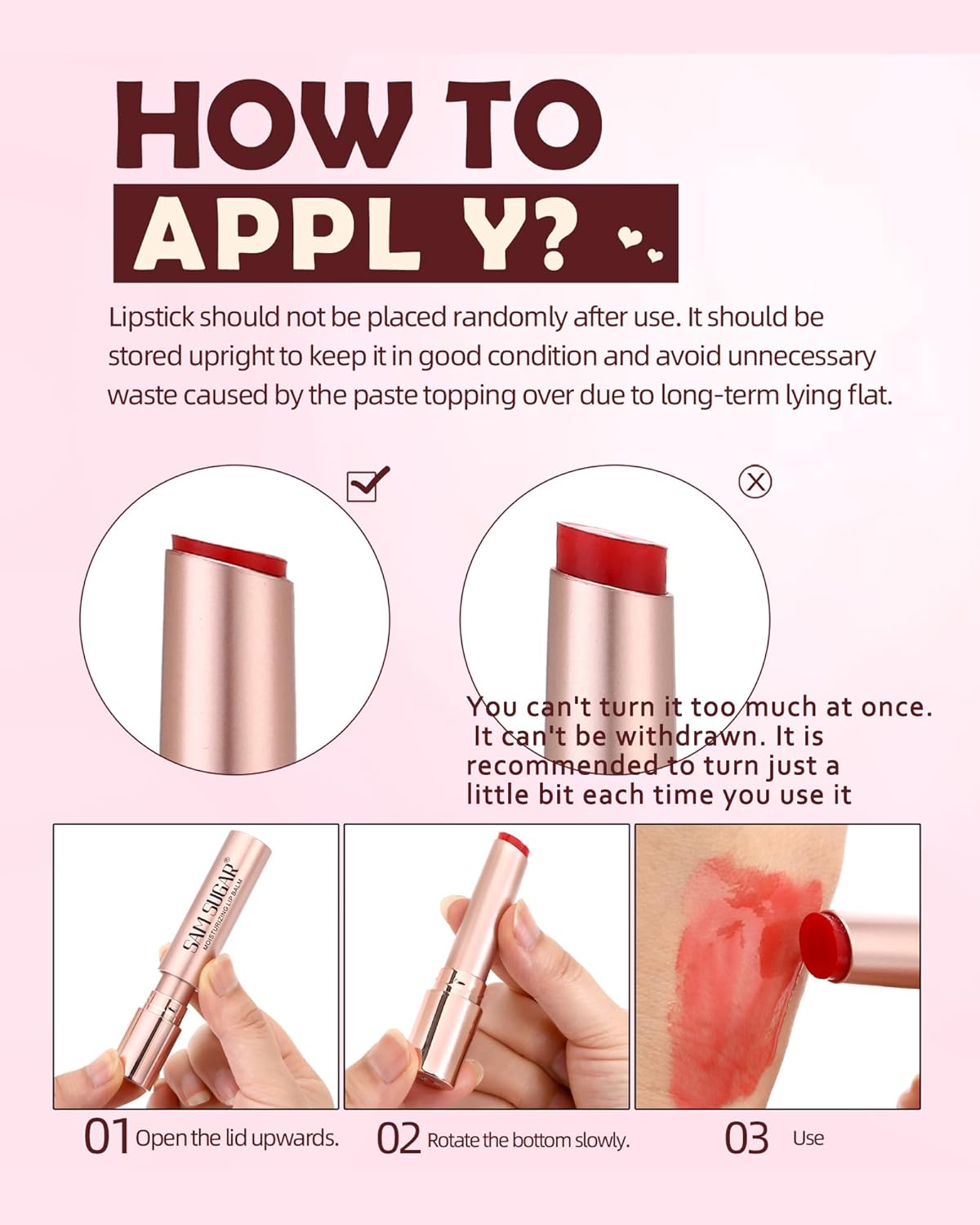 Moisturizing Lip Balm, Nude Sheer Berry Lipstick Hydrating Tinted Lip Gloss, Long Lasting Waterproof Liptint Balm Natural Non-Stick Lips Oil Stain,Glossy Lipcolor Juicy Finish for Dry Cracked Lips-03