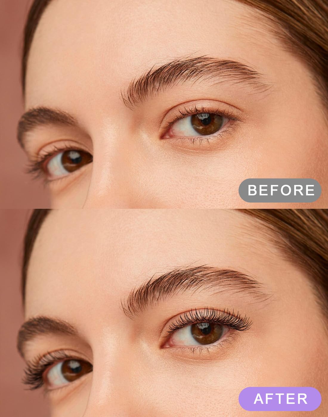 Classic Fake Eyelashes – 4-10mm Lash Extensions – Luxurious Natural Mink Lashes Eyelash Extensions – Comfortable and Easy to Apply – High-End Fiber Lashes for Superior Volume