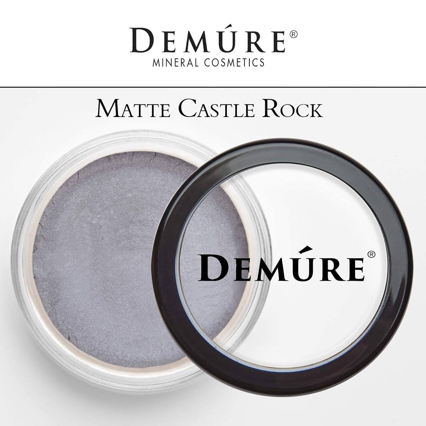 Demure Mineral Make Up Eye Shadow (Castle Rock), Matte Eyeshadow, Loose Powder, Eye Makeup, Professional Makeup