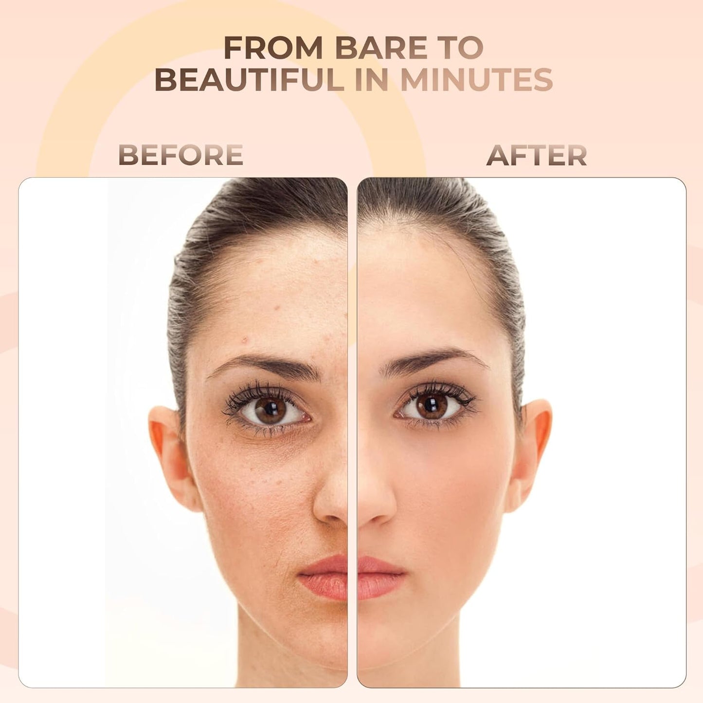 Foundation Powder Refill (Warm)(1 Ounce Bag) By Sweet Face Minerals, Lightweight Mineral Loose Makeup Powder with SPF 20, Full Coverage Flawless Finish, Talc-free, Cruelty-Free, Refillable Pouch