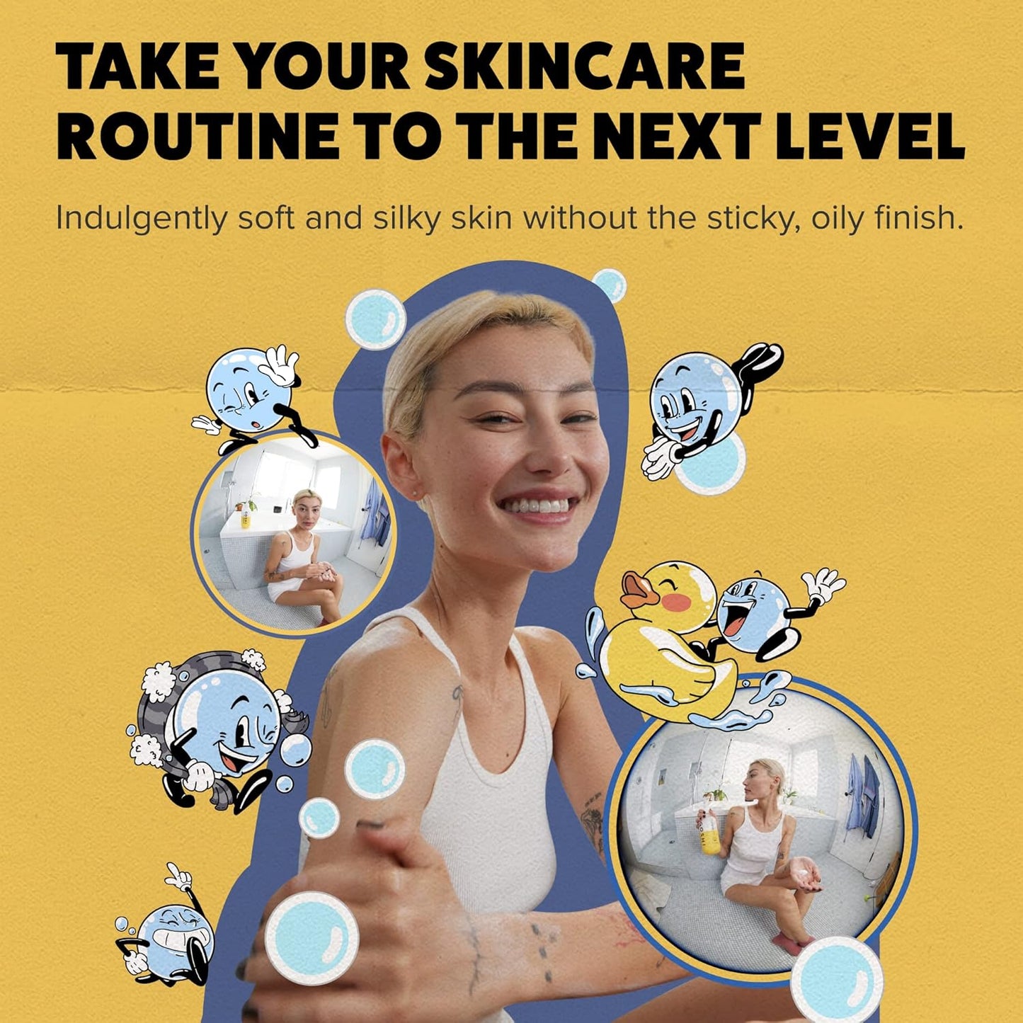 GOSHI Super Vitamin Body Lotion 3.4 oz - pH-Balanced Moisturizing Body Lotion for Men and Women - For All Skin Types