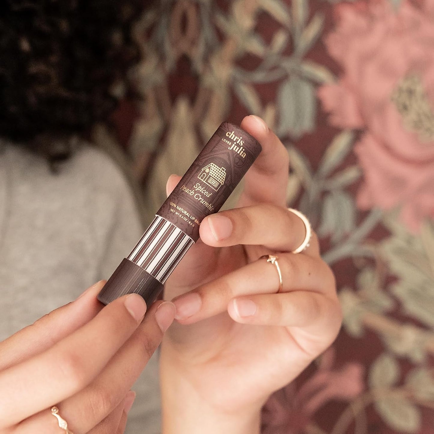 Jumbo Lip Balm Gift Set (Chris Loves Julia Trio) | Poppy & Pout All Natural Lip Balms & Moisturizers | Hydrates with Beeswax, Vitamin E, Organic Coconut Oil | Cruelty-Free | Recyclable Cardboard Tube