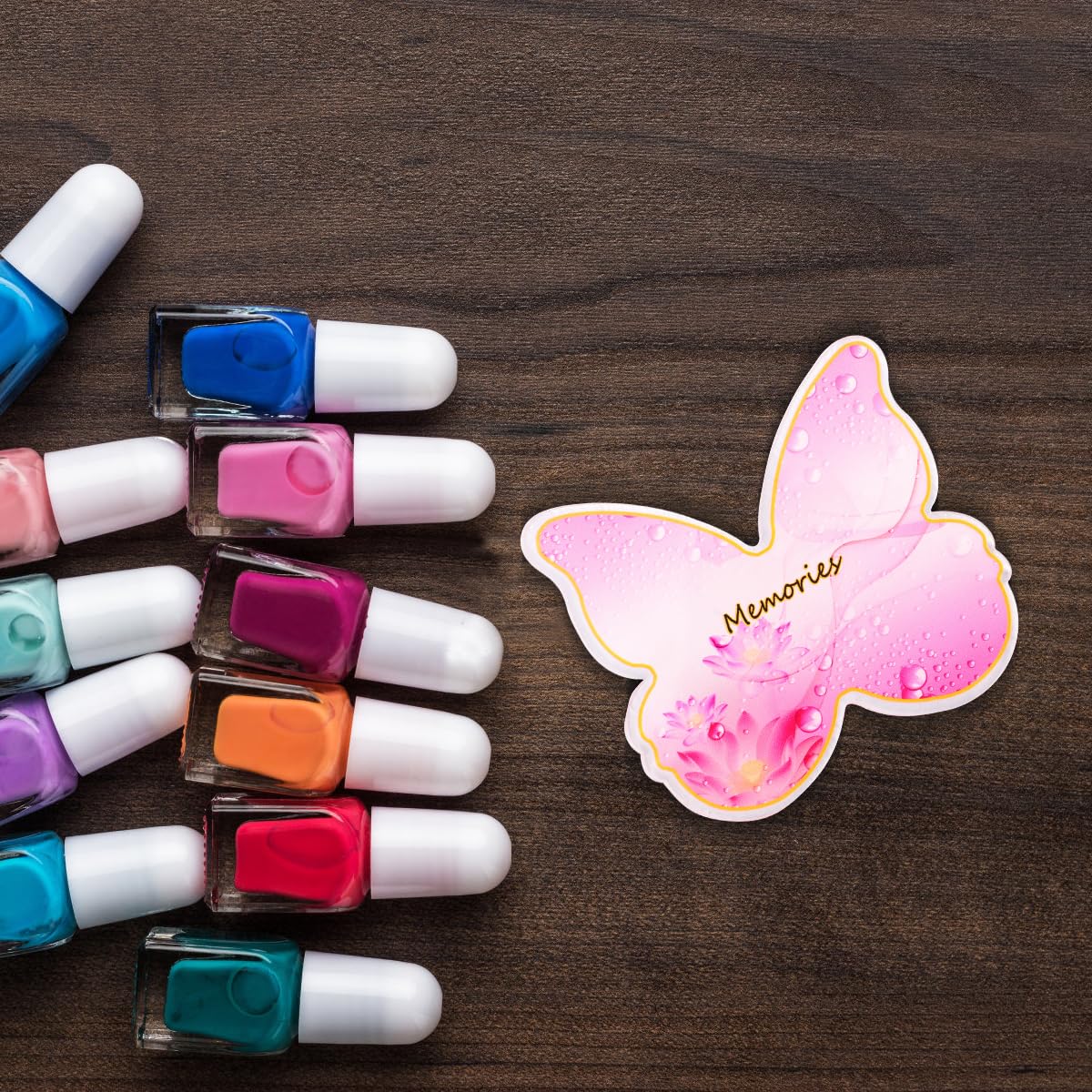 Resin Nail Art Palette: 2PCS Nail Art Palette Makeup Resin Mixing - Makeup Plate Nail Plates for Nail Art Nail Tip Holder Nail Art Display