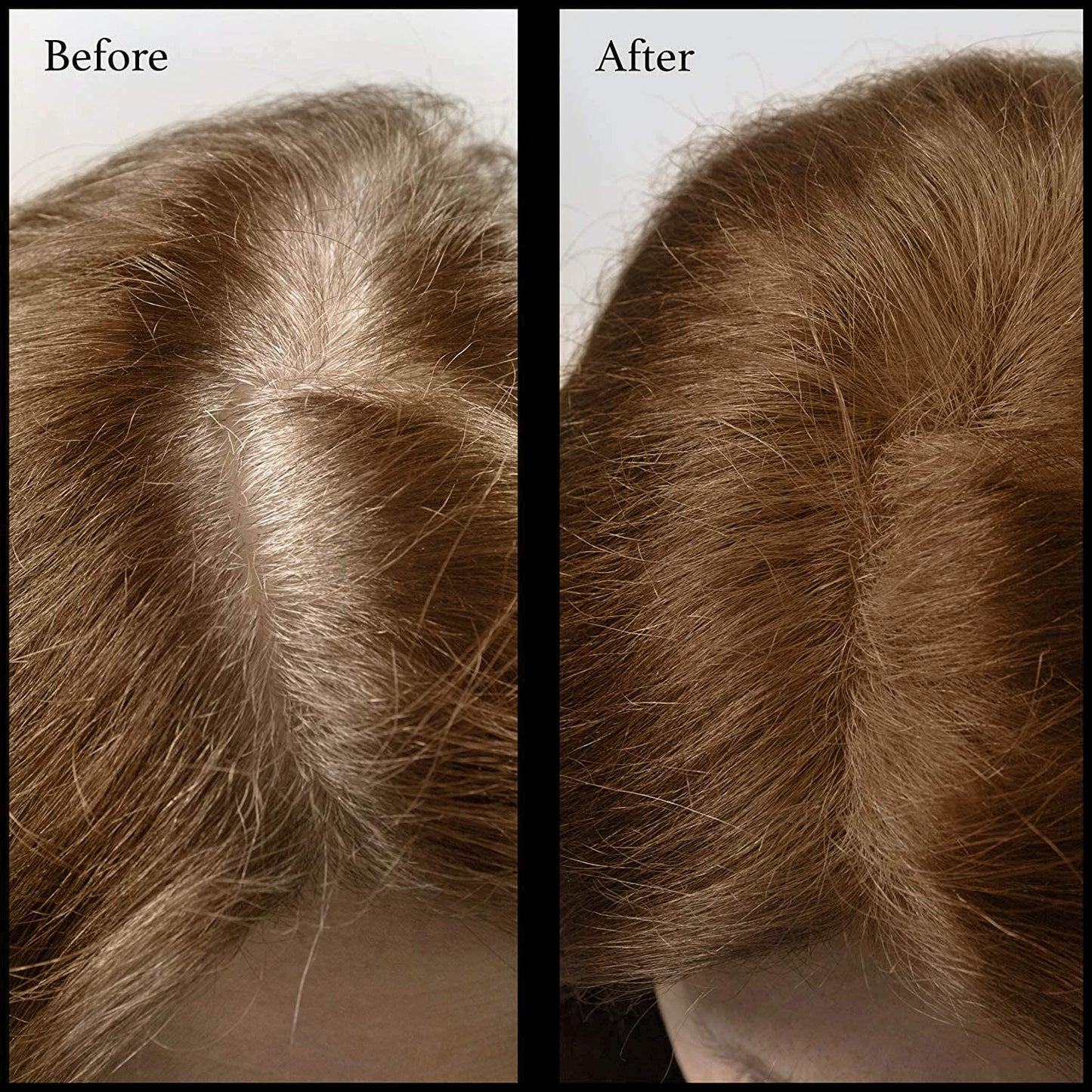 Root Touch Up Powder - True-to-Nature Concealer Shades for Hairline and Roots - Zero Fragrance, Talc or Parabens (Sample Size, Warm Brown)