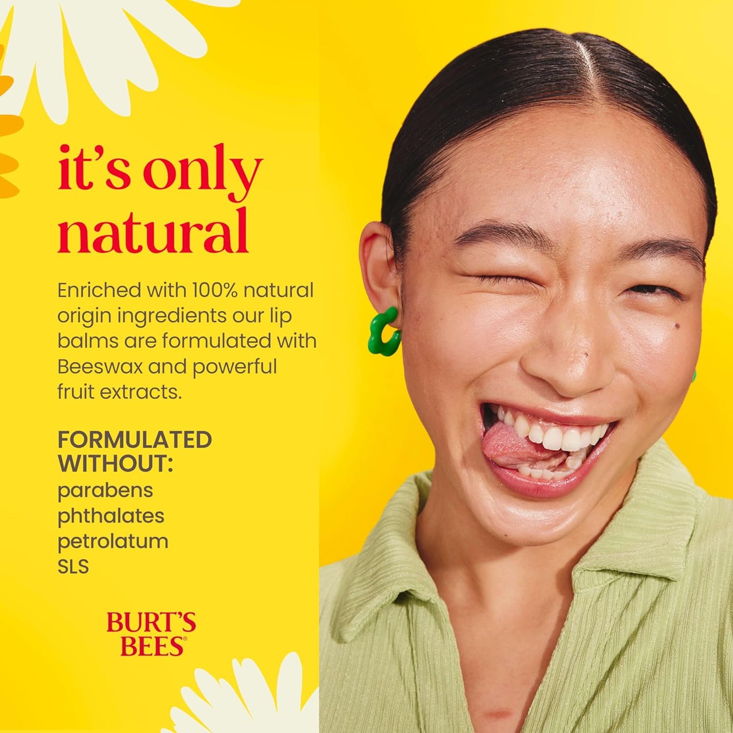 Burt's Bees Gifts Ideas - Balm Bouquet Lip Balm Set, Original Beeswax, Vanilla Bean, Cucumber Mint, Coconut & Pear Pack, Natural Origin Lip Treatment, 4 Tubes, 0.15 oz.