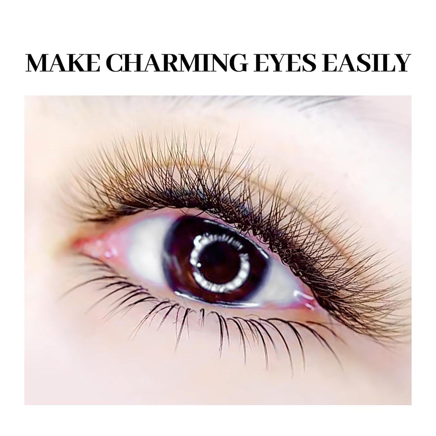 Lash Extensions Brown 4D W Eyelash Extensions W Shape 0.07mm Thickness C Curl 12mm Premade Fans Lashes Colored Lash Extension Volume Lashes Individual Lashes(W-Brown-4D-0.07-C,12mm)