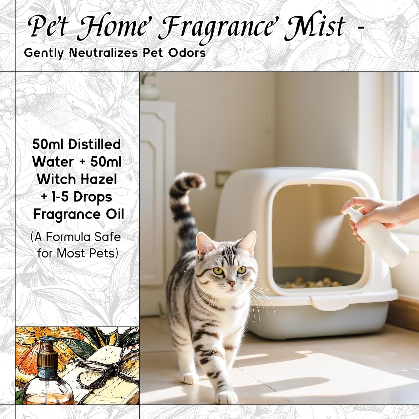 HIQILI Joy Eternal Bloom Fragrance Oil, Jasmine & Rose Scents, Aromatherapy Diffuser, Air Freshener, Candle & Soap Making, Long Lasting - 5.07 Fl Oz