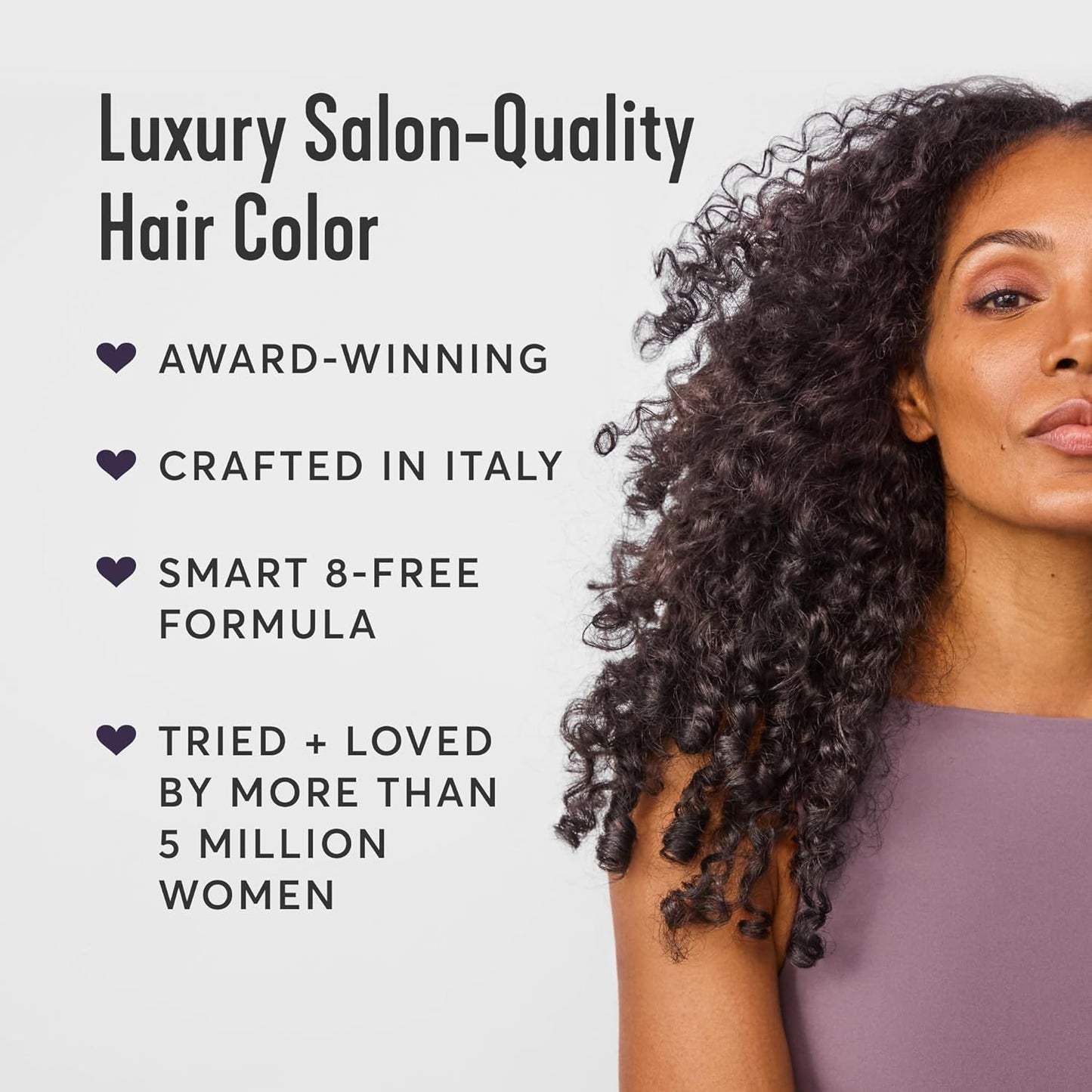 Madison Reed Radiant Hair Color Kit | 3NNA Cool Black-Brown with Ash Undertones (Positano Black) for 100% Gray Hair Coverage | Dimensional Permanent Hair Dye | PPD-Free & Ammonia-Free | 1 Pack