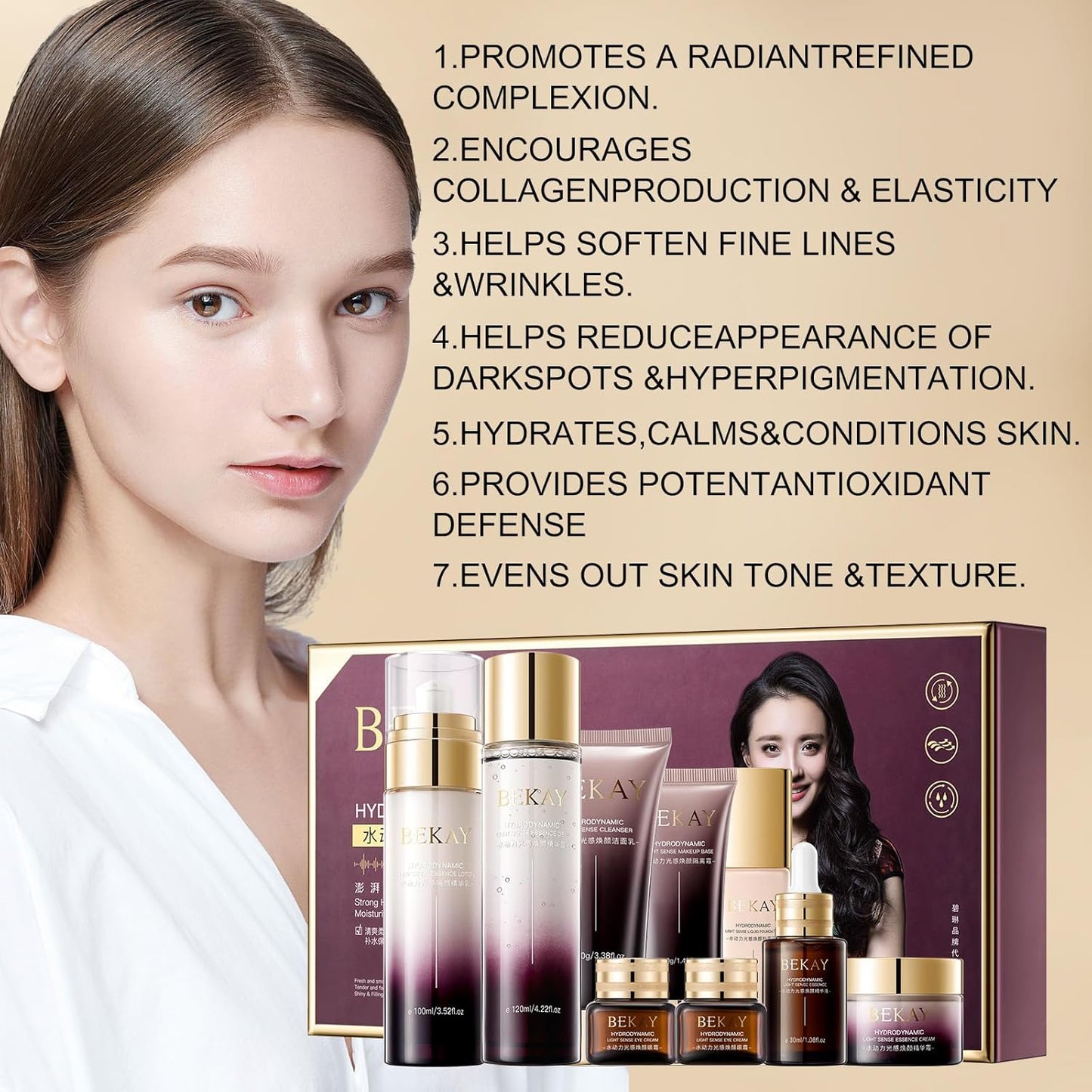 Hydrodynamic Light Rejuvenating 9-piece Skincare set