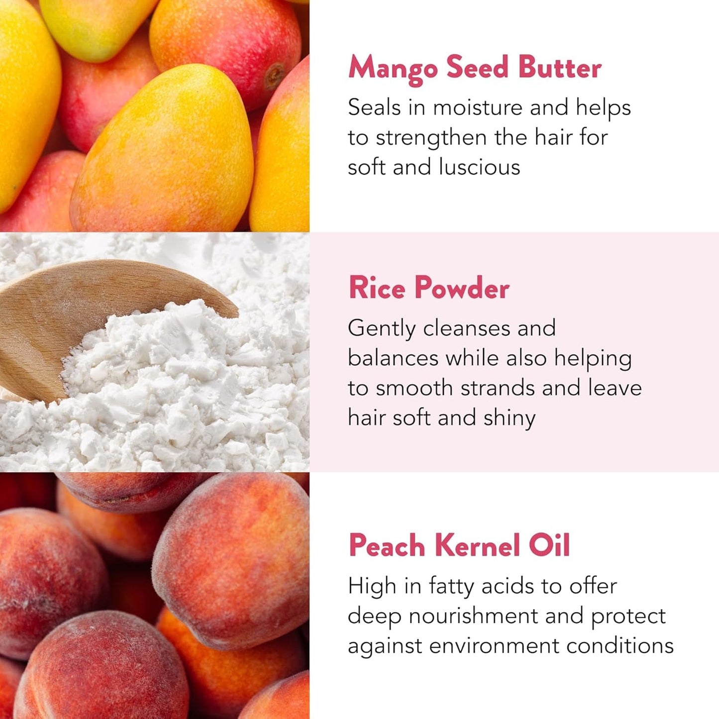 Ethique Rice Shampoo Bar for Dry and Damaged Hair - Sorbet |Paraben Free, Sulfate Free, Vegan, Cruely Free, 3.88 oz