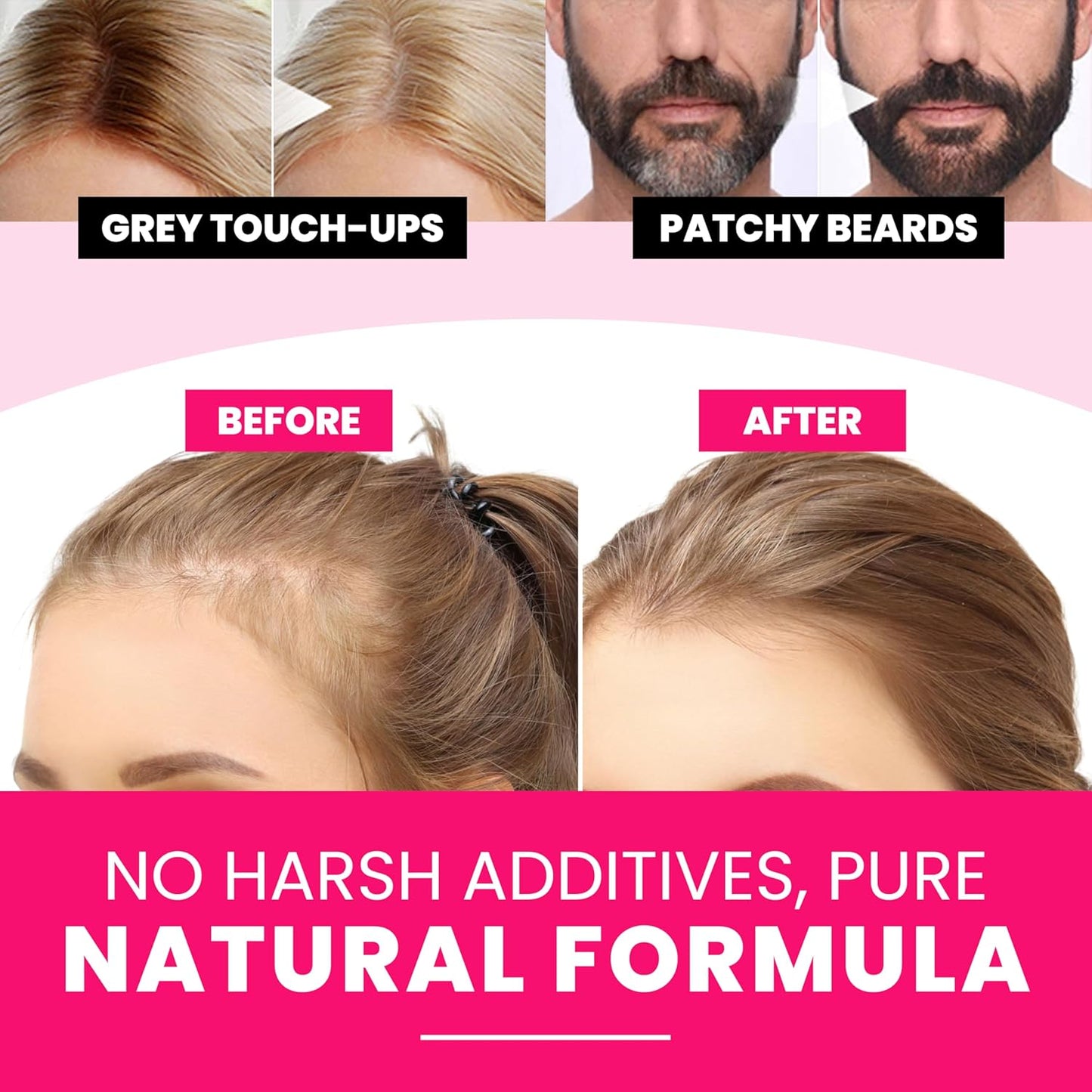 VELO Hairline Powder–BLONDE Hair Root Touch Up Powder for Women & Men–Instantly Covers Gray Hair, Thinning Hair & Bald Spots–Sweatproof Root Cover Up–Puff & Mirror Compact, 13 Shades